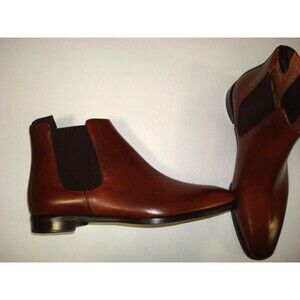 New Womens 7 8 8.5 NIB Ralph Lauren Collection Rexford Brown Leather Boot Italy